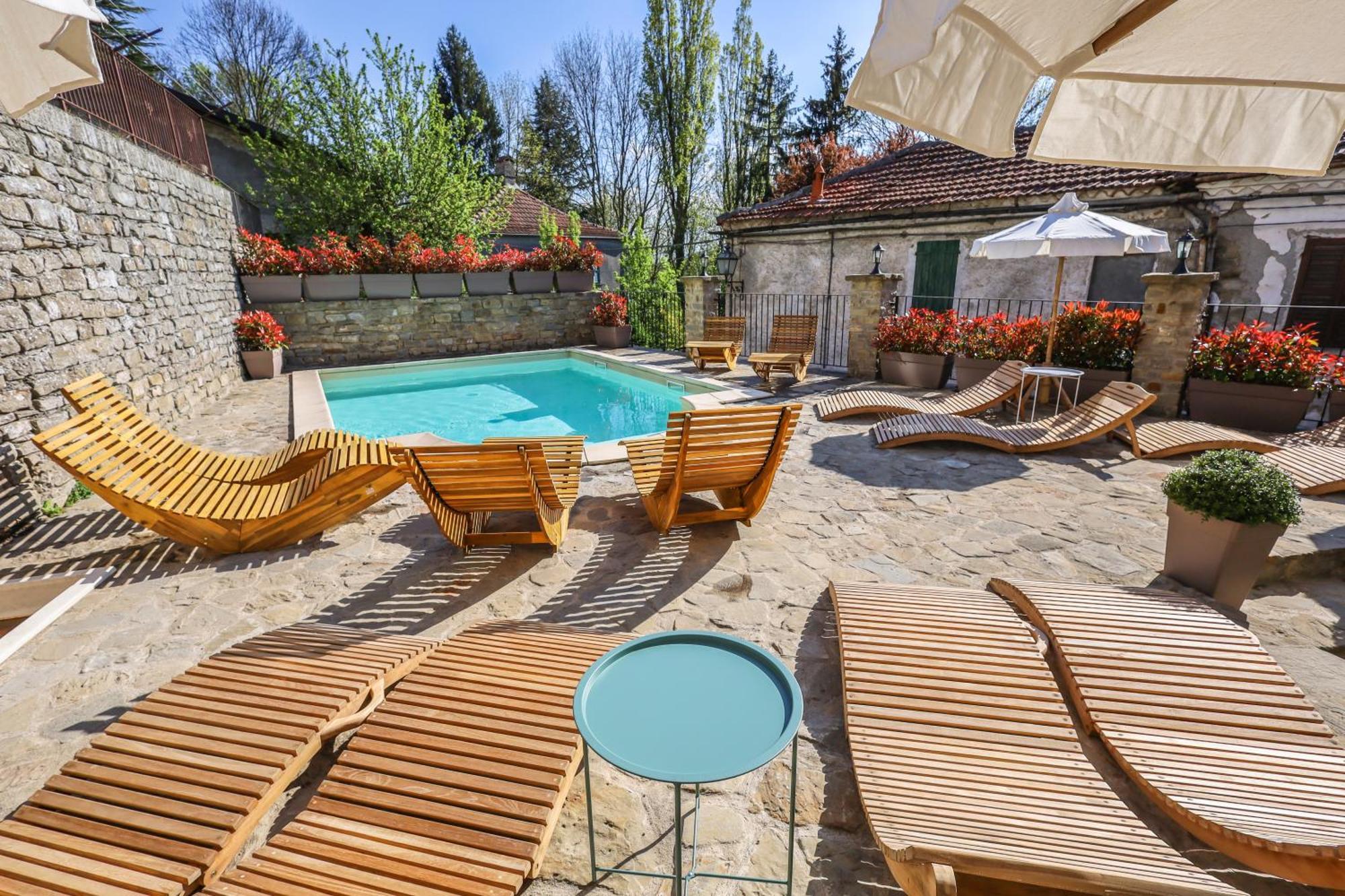 Albergo Del Bramante Roccaverano Eksteriør billede